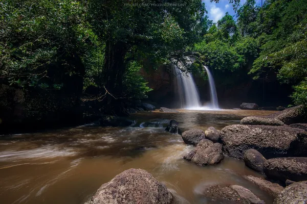 Haew Suwat Waterfall in Khao Yai National Park